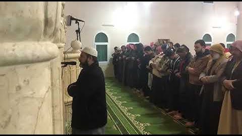 القارئ الشيخ حسين الرمو من مسجد صلاح الدين الايوبي في منبج