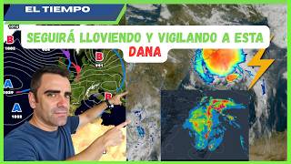 🔴​⚡​🔵 This is how it will keep RAINING in SPAIN, tracking this DANA through the end of the week