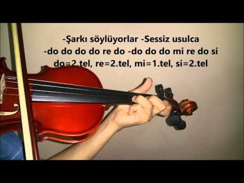 Caddelerde rüzgar - Nilüfer (keman) | Saz Kursu Solfej