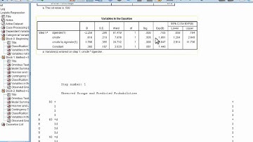 Part 3 logistic regression with spss_pasw.mp4