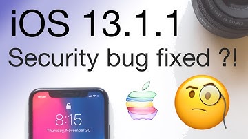 iOS 13.1.1 Security bug fixes?! 6 improvements you should know