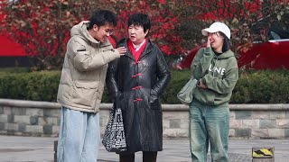 Man Responds with Nonsense When Mom Pushes Him to Get Married | Prank “我给他介绍”男生用已读乱回的方式回应催婚，e人女生当起红娘