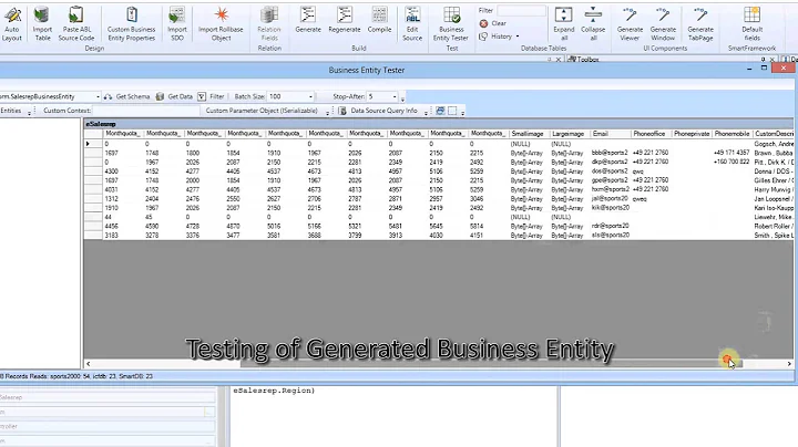 OpenEdge Business Entity integration into Telerik Mobile Platform in under 3 minutes 30