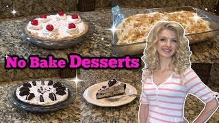 No Bake Summer Dessert Recipes | What's for Dessert? | Easy Dessert Recipes