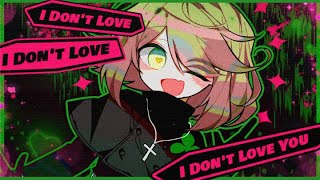 ⚠️ I DON'T LOVE YOU! ⚠️ Blood / Glitch / Flickering 【OC】