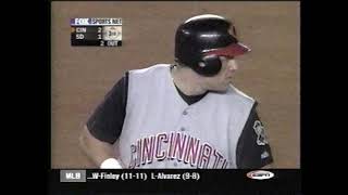 1999   Cincinnati Reds  at  San Diego Padres   September 20-22