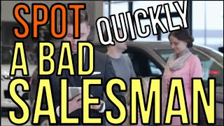 SPOT A BAD CAR SALESMAN: INSTANTLY!!! 13 RED FLAGS! - Auto Expert 2021 The Homework Guy Kevin Hunter