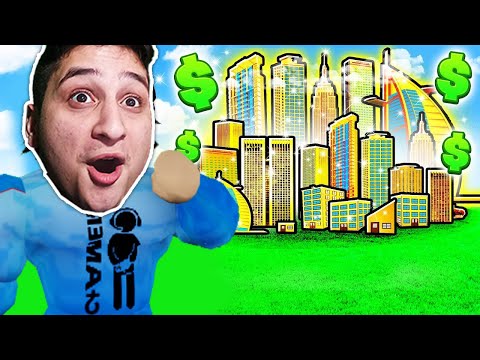 ვაშენებ ჩემს ქალაქს Roblox Mini Cities 2 DAY1