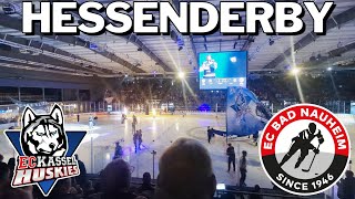 HESSENDERBY, yeah!🔥 Kassel Huskies vs. EC Bad Nauheim | ArenaVLOG
