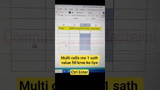 Excel tips and tricks 💪🏻💥 #excel #exceltips #exceltricks #excelshortcuts #shorts