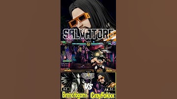 Fatal Fury Salvatore Ganacci Gameplay combo level 1 #cotw #fatalfury #cityofthewolves