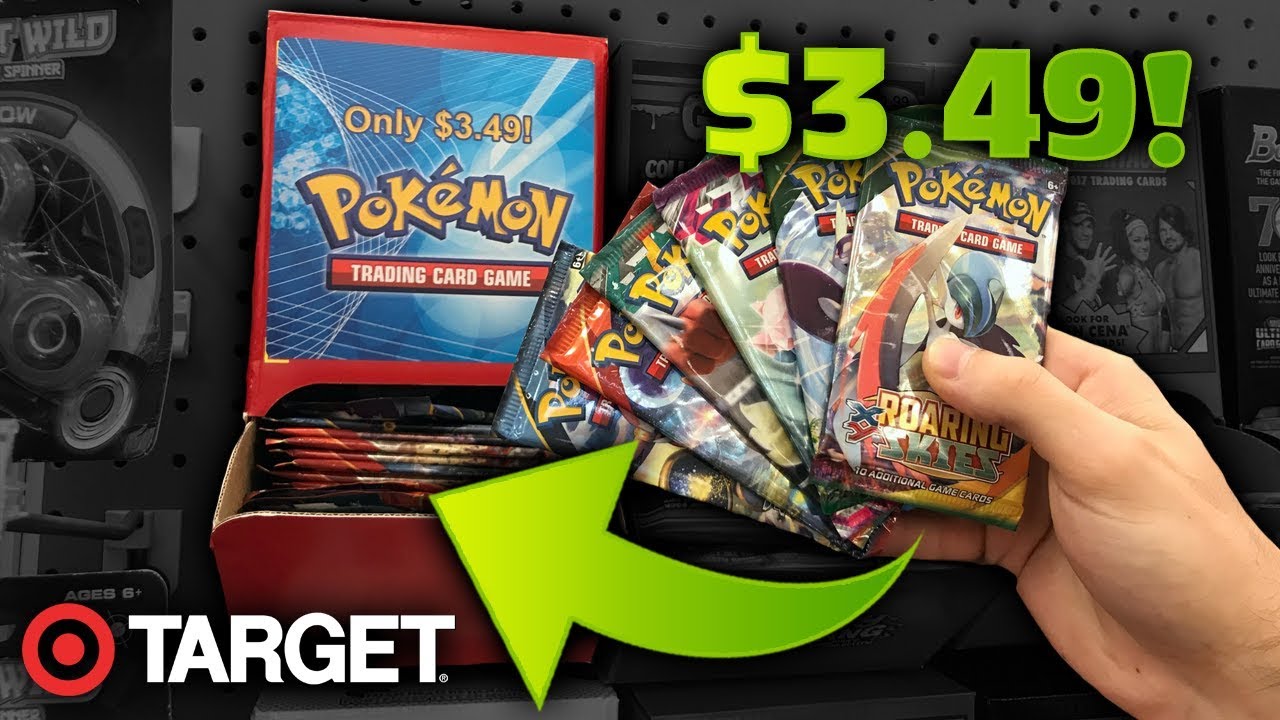 target pokemon cards booster box