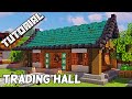 How To Build A Japanese Style Trading Hall | Minecraft Tutorial