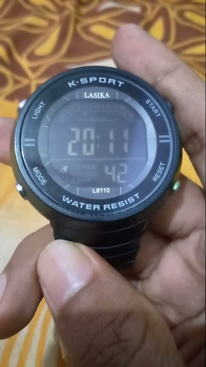 Download lagu Cara mengatur waktu jam tangan LASIKA K-SPORT