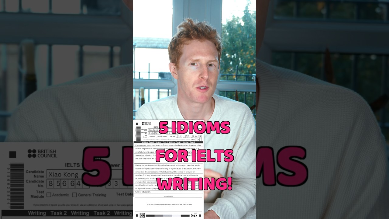 5 продвинутых идиом для написания IELTS #ielts #ieltswriting