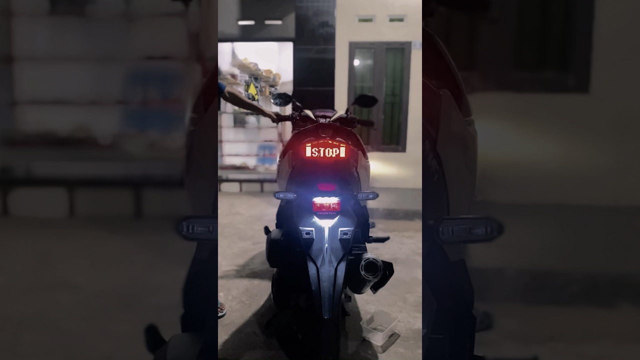 VARIO NEW PAKE STOPLAMP RUNNING TEXT + ANIMASI🔥 