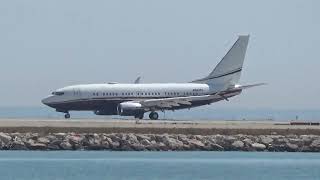 BBJ AEJ Services LLC Nice Cote D Azur to Hector B737