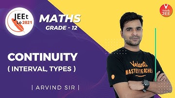 Continuity and Differentiability | Continuity (Interval & Types) | Class 12 | JEE Main 2021