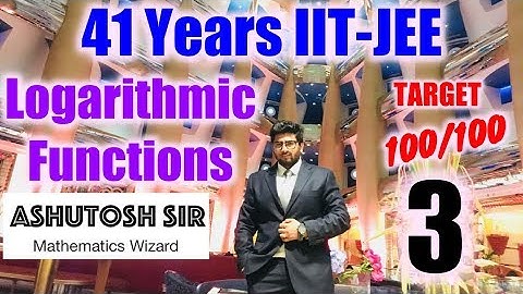 || 3 || Questions on Domain Logarithmic Functions || IIT-JEE ||