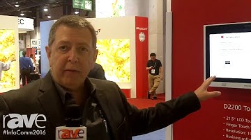 InfoComm 2016: Ricoh Showcases Features of Various Sized Touch Screens