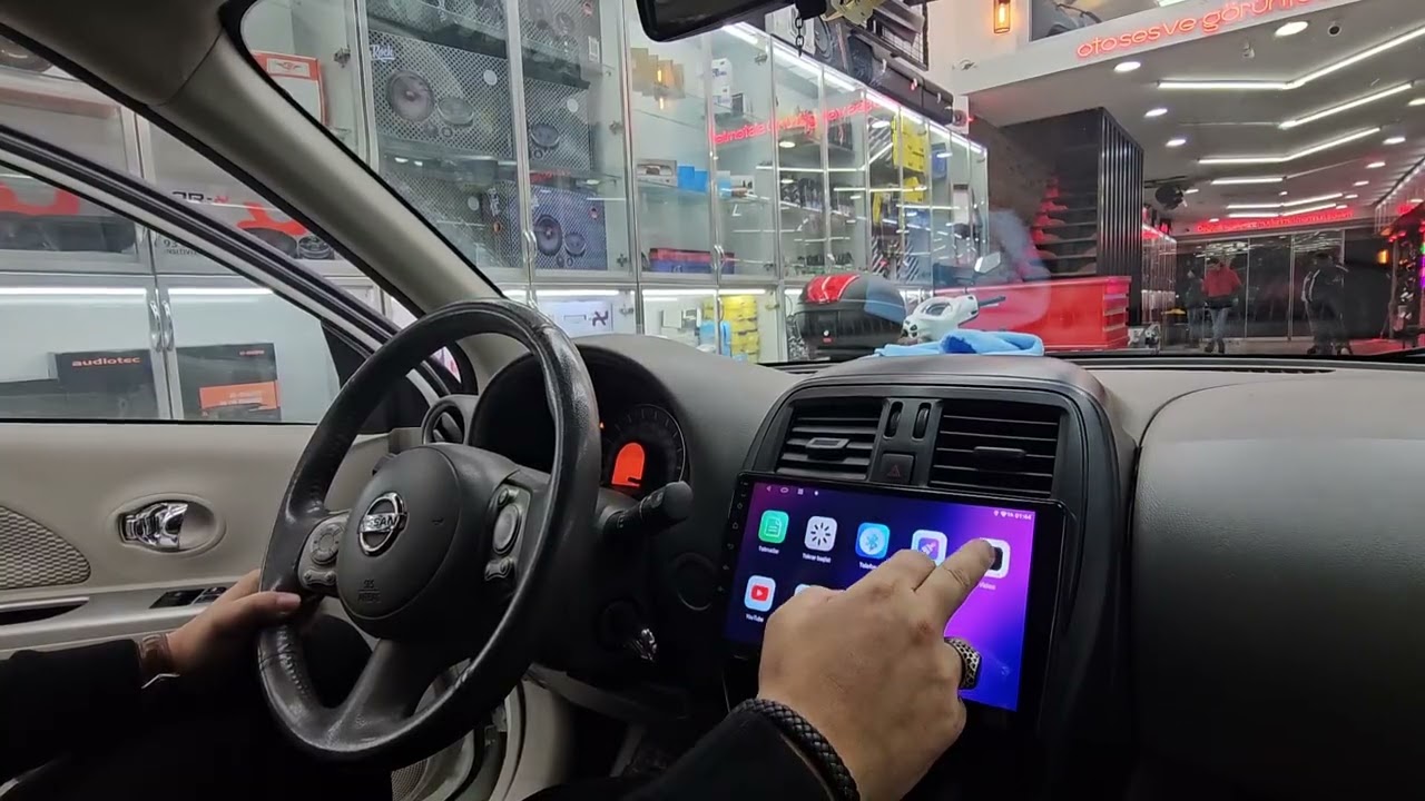 2010 Nissan Micra Kablosuz Carplayli Android Multimedya