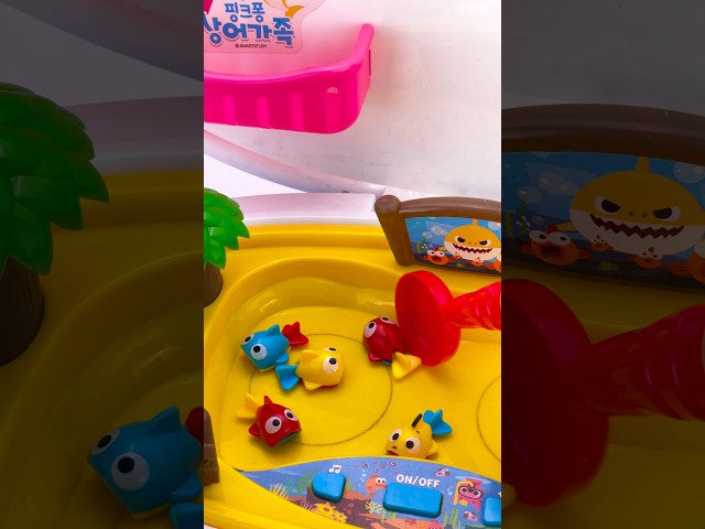 Satisfying With Unboxing Ultimate Baby Shark Fishing Toy Set #asmr #satisfying #babyshark