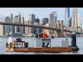 Socially Distanced Office Floating in the Middle of the East River in NYC