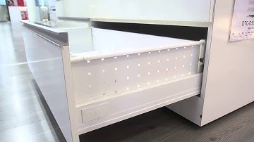 EXCEL-DTC D2-MB-500 SOFT CLOSING HIGH DRAWER SYSTEM WITH SIDE PANEL