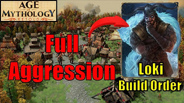 Loki Build Order Guide + expert Gameplay | Age of Mythology Retold