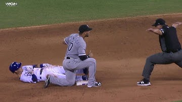 CWS@KC: Sox tag Merrifield after call overturned