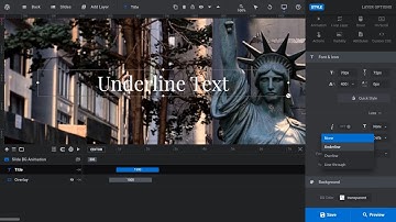 How To Underline Text In Revolution Slider WordPress Plugin? Font Style Tutorial