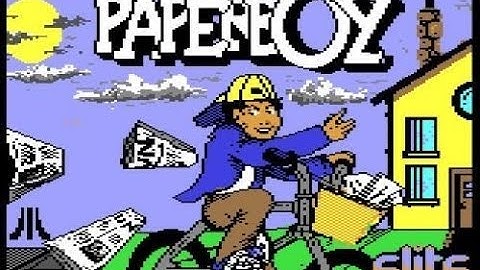 Paperboy Review for the Commodore 64 by John Gage