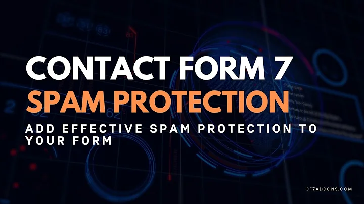 Add Spam Protection to Contact Form 7 | Protect & Prevent your Form from Spamming