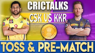 Live: CSK V KKR | TOSS & PRE-MATCH | 38th Match | CRICTALKS