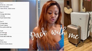 PACK WITH ME FOR MY INTERNATIONAL BIRTHDAY TRIP| What not to miss out - do&#39;s and donts! #vlogmas2023