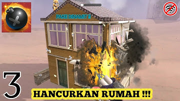 DESTROY BUILDING WITH BOMB - CAPTAIN TNT ANDROID GAME OFFLINE - WALKTROUGH GAMEPLAY #3