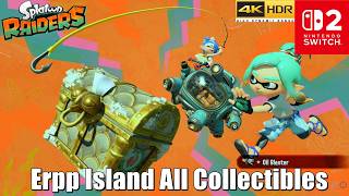 Splatoon Raiders - Erpp Island All Collectibles