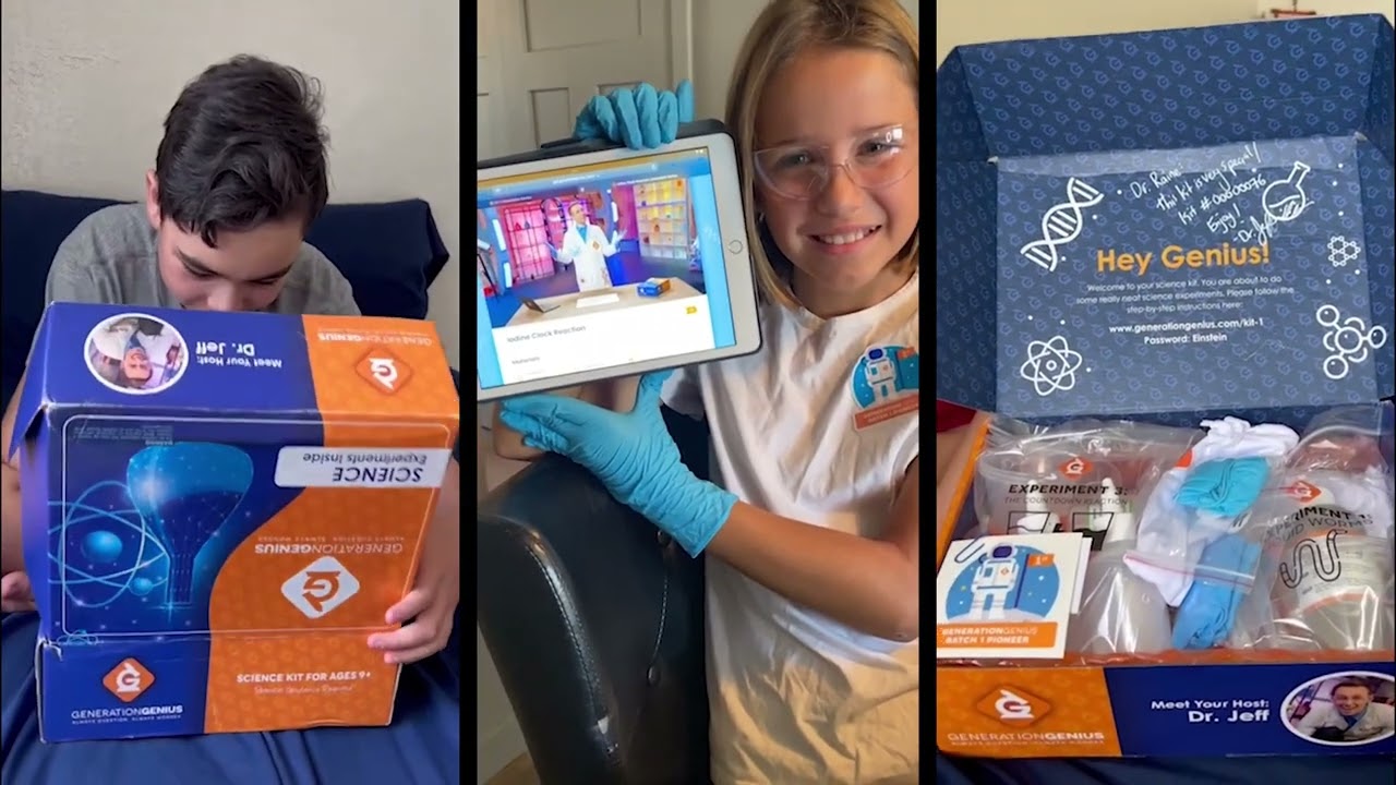 MONTHLY HOME SCIENCE KITS FOR KIDS | Generation Genius