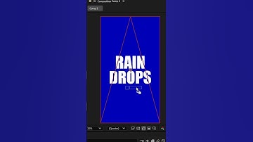 🌧️ How to Make Realistic Rain in After Effects (Step-by-Step) 🌧️