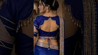 Top Trending Blouse Sleeve Designs 2026 😍 Stylish Saree Blouse Design#shorts