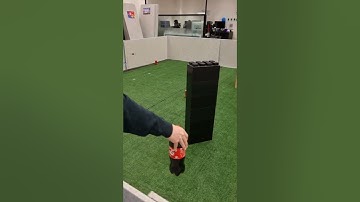 Swarm of drones performing autonomous exploration