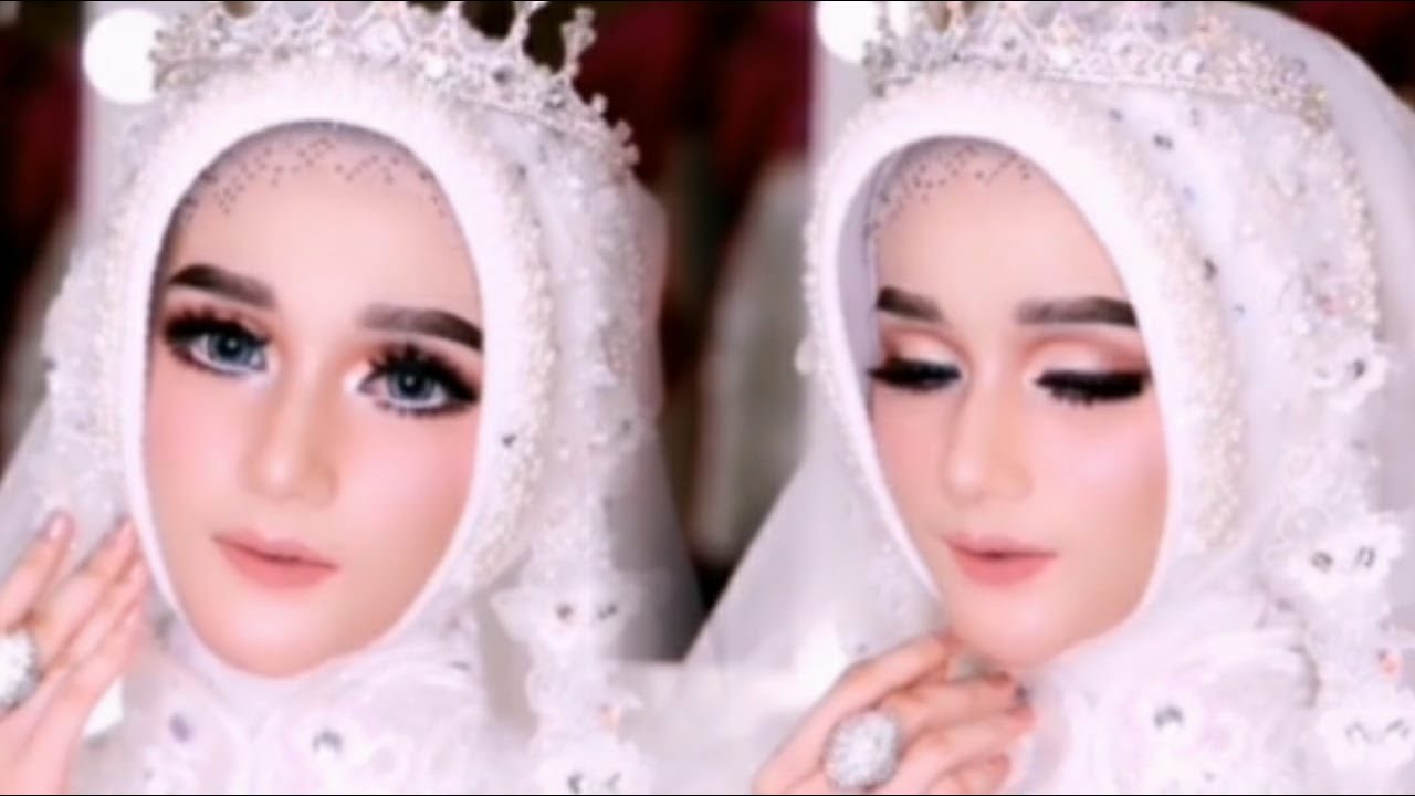 GAYA HIJAB PENGANTIN MUSLIM MODERN - YouTube