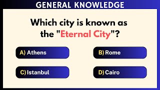 40 GENERAL KNOWLEDGE ✨How Good Is Your Knowledge? #englishquiz
