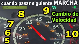 NO SABES cuando cambiar de velocidad? PRINCIPIANTES manejando camiones cuando hacer un cambio