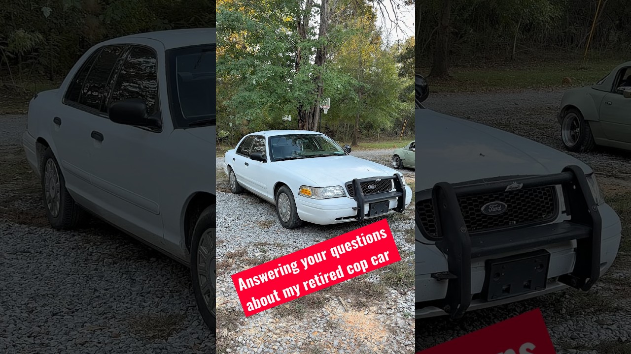 Answering some of your questions and this informational video on my retired cop car #copcar ￼