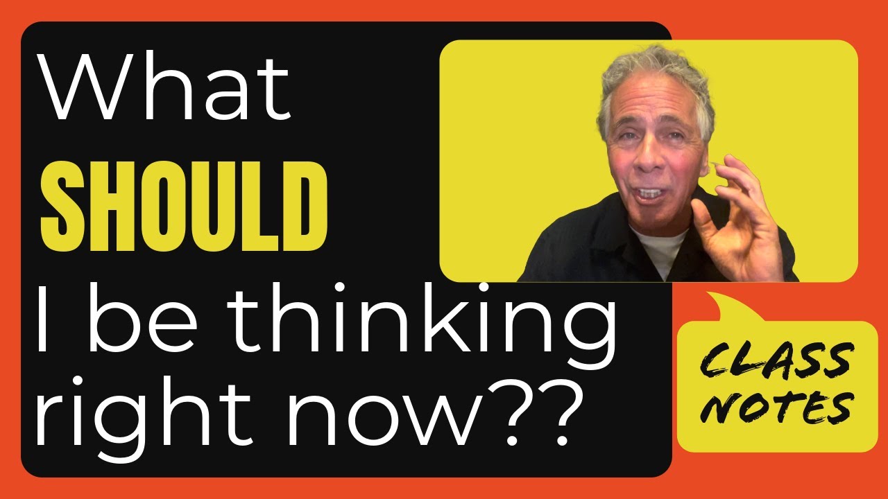 What Should an Actor be Thinking? What's my Internal Monologue? - YouTube