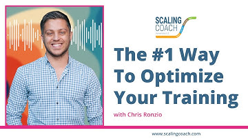 The #1 Way To Optimize Your Training