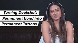 Deeksha Sonalkar receives Two Unique Sentimental Tattoos | aliens Tattoos