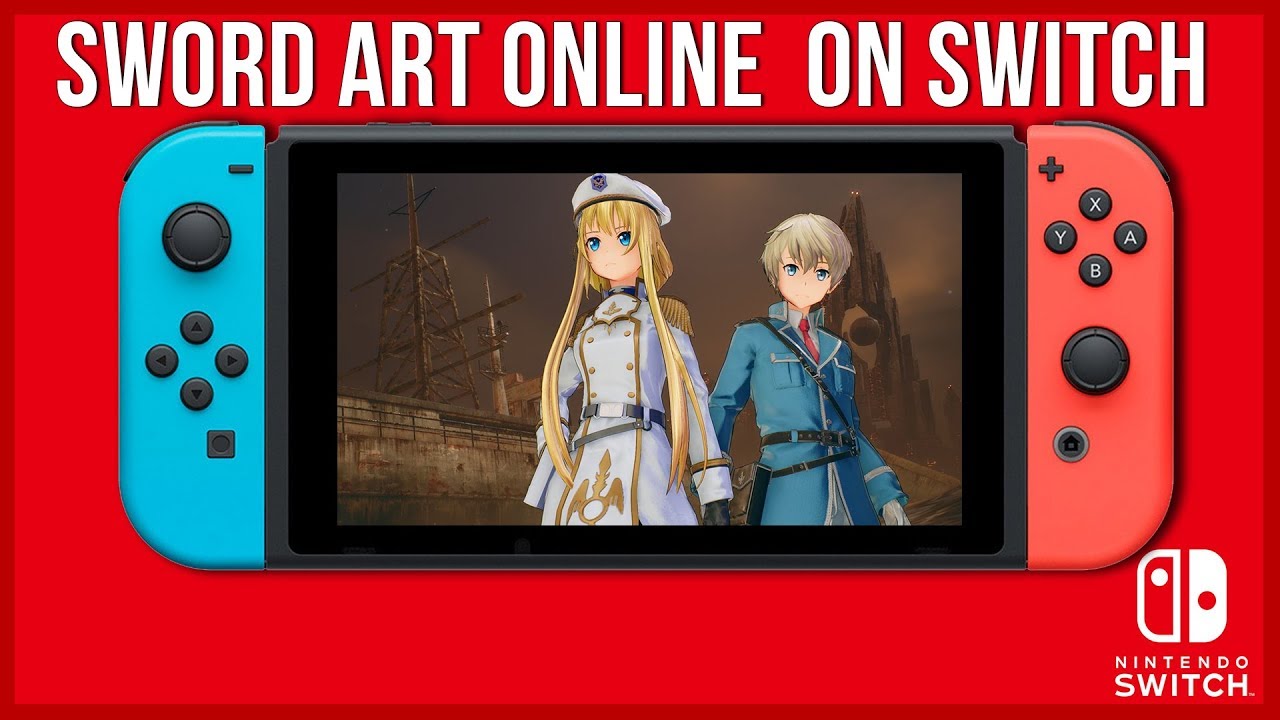 sword art online for nintendo switch