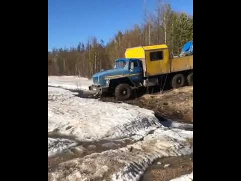 УРАЛ по бездорожью. Урал сила, урал мощь. 💪